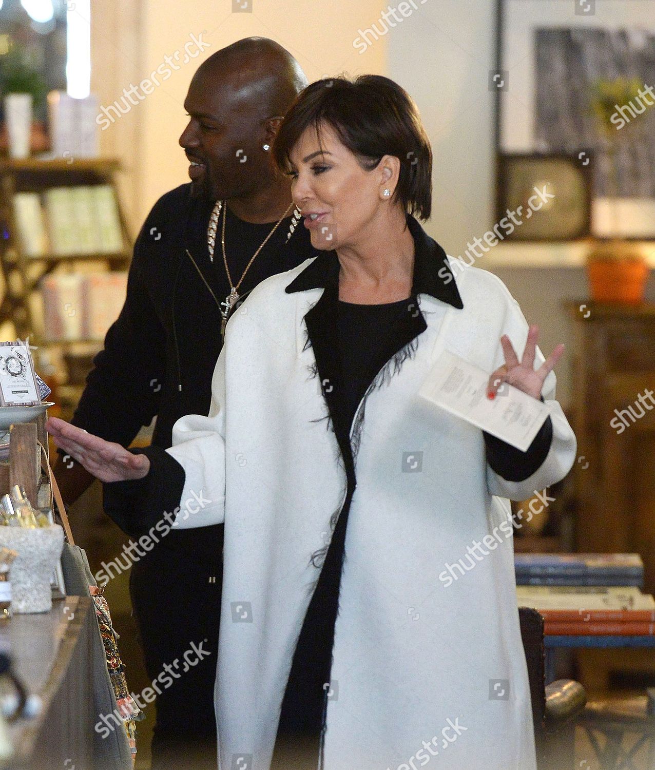 Kris Jenner Corey Gamble Editorial Stock Photo Stock Image