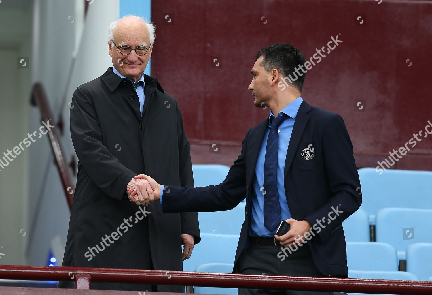 Chelsea Chairman Bruce Buck During Barclays Premier