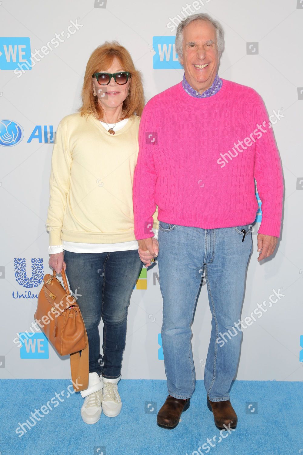 Stacey Weitzman Henry Winkler Editorial Stock Photo - Stock Image