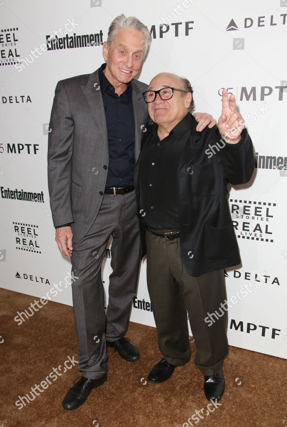 Michael Douglas Danny Devito Editorial Stock Photo - Stock Image