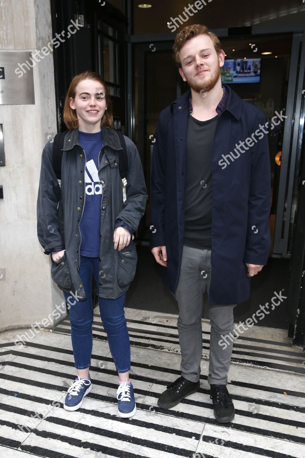 Daisy Waterstone Callum Woodhouse BBC Radio 2 Editorial Stock Photo