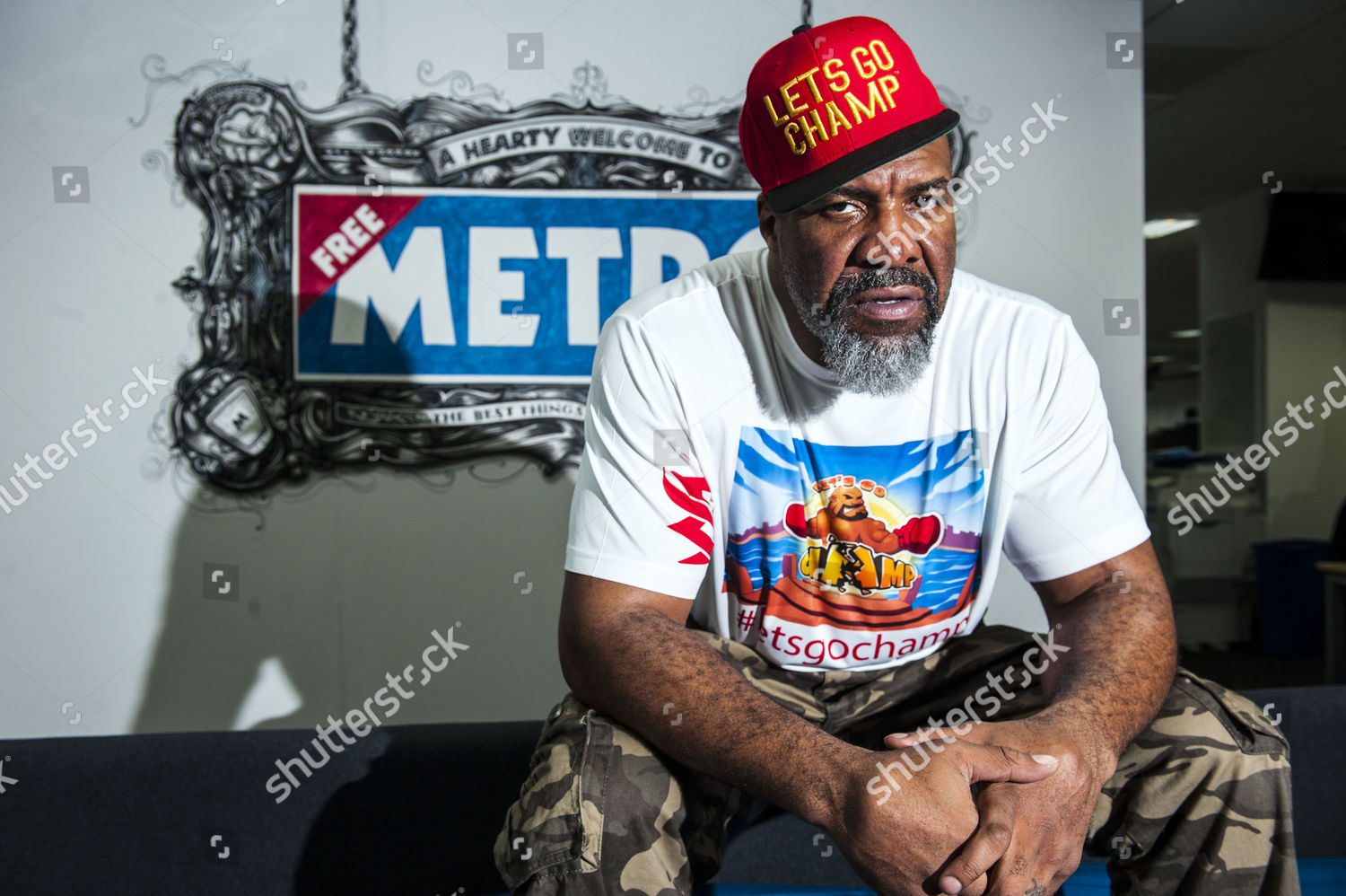 American Professional Boxer Shannon Briggs Seen Editorial Stock Photo ...