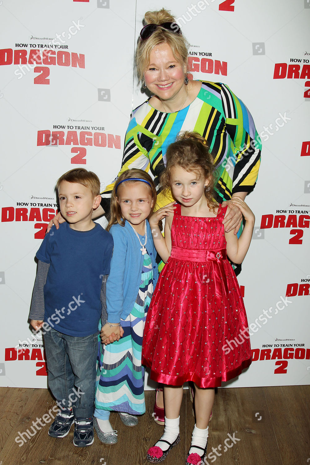 Caroline Rhea Ava Rhea Economopoulos Guests Editorial Stock Photo