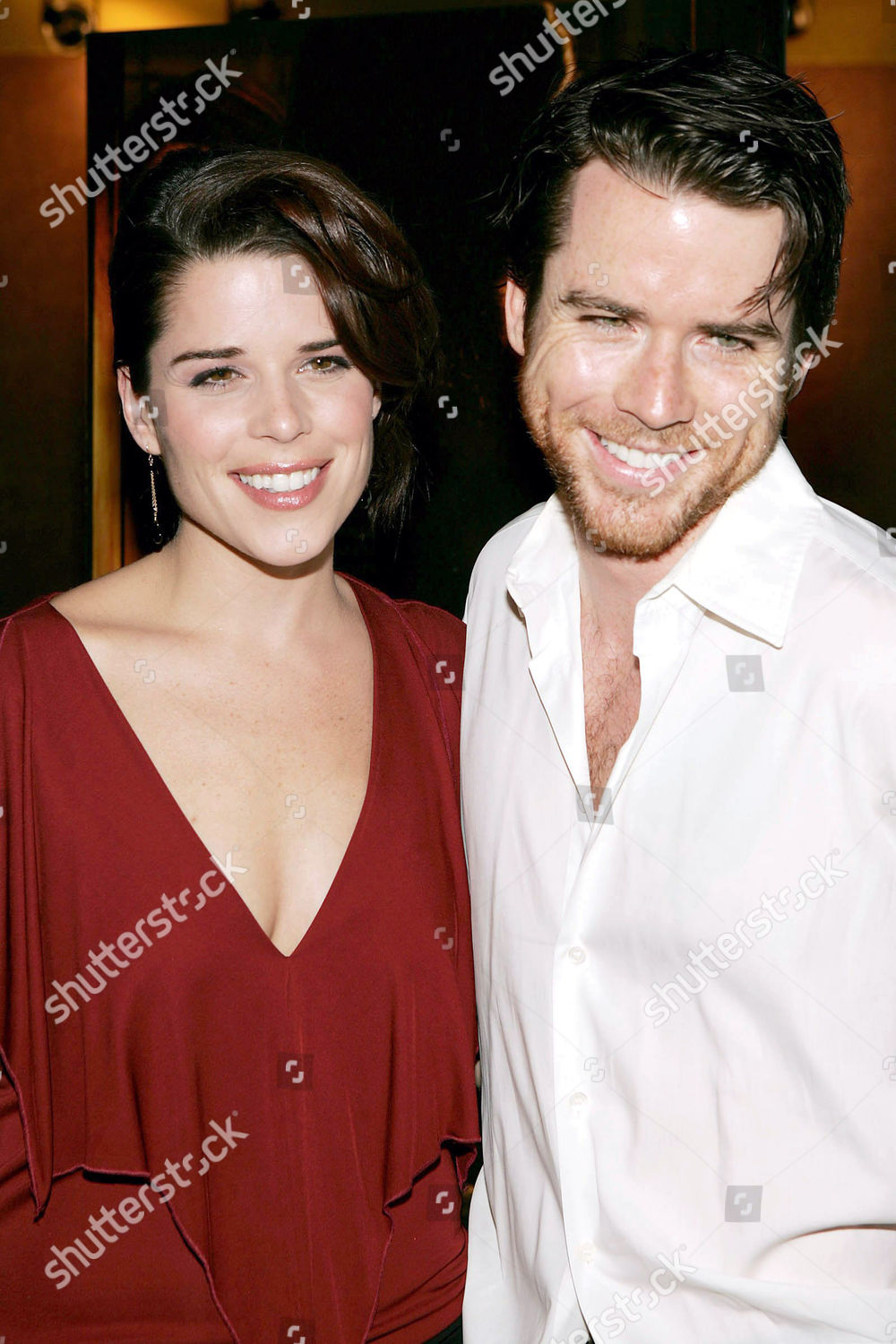 Neve Campbell Brother Christian Editorial Stock Photo - Stock Image
