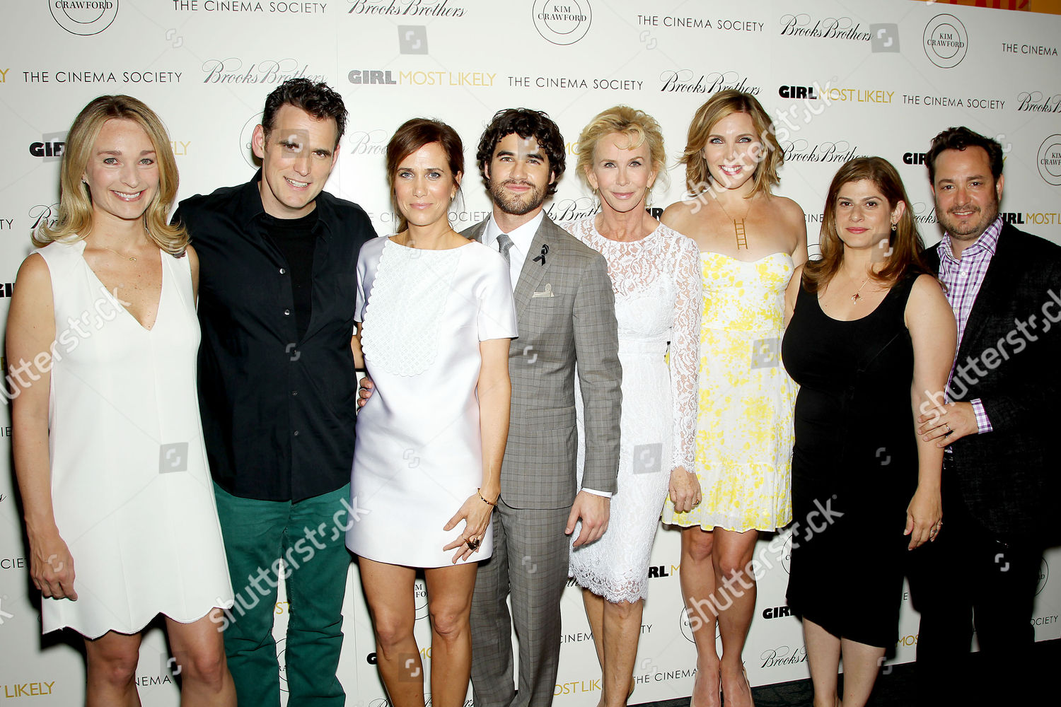 Celine Rattray Producer Matt Dillon Kristen Editorial Stock Photo ...