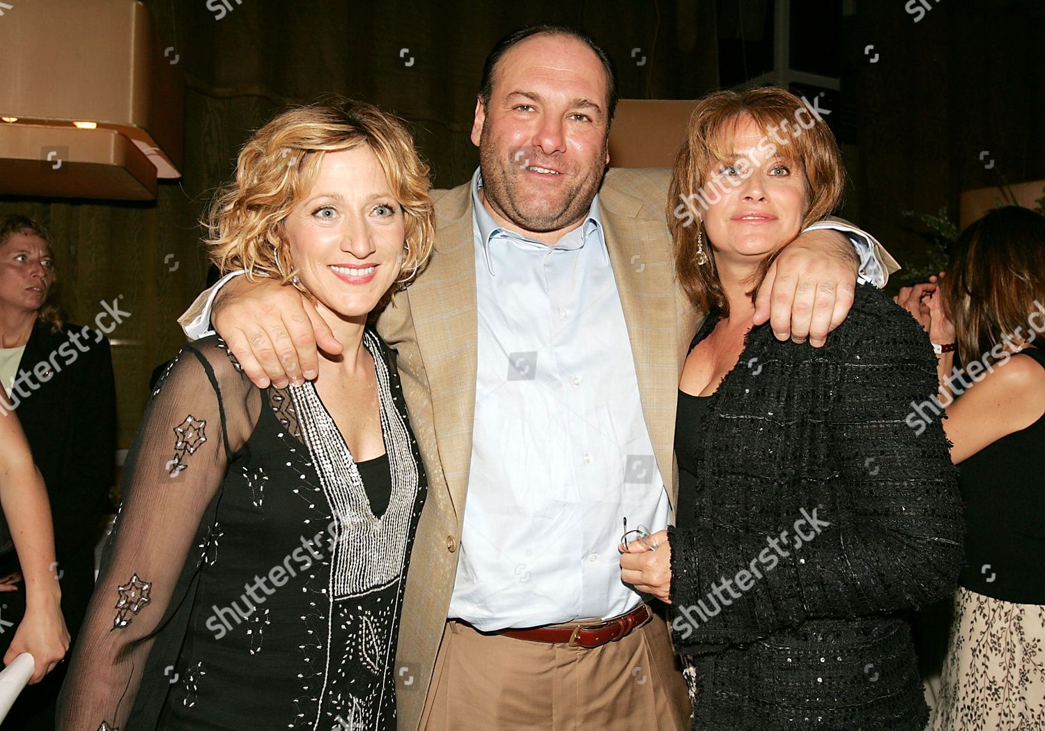 Edie Falco James Gandolfini Lorraine Bracco Editorial Stock Photo