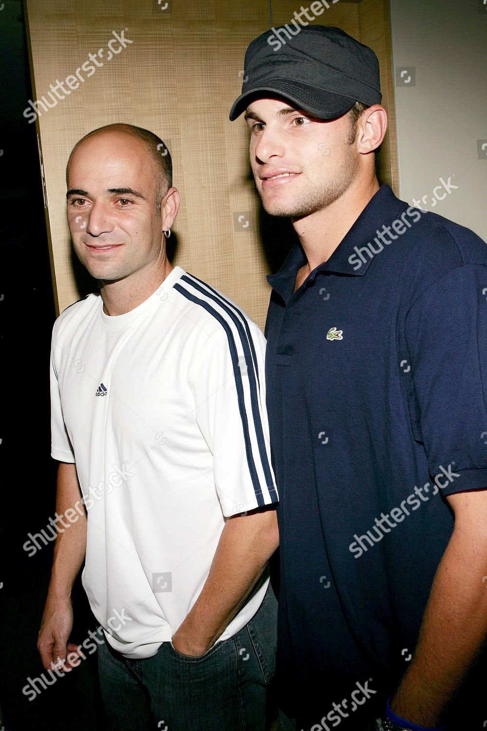 Andre Agassi Andy Roddick Editorial Stock Photo Stock Image Shutterstock