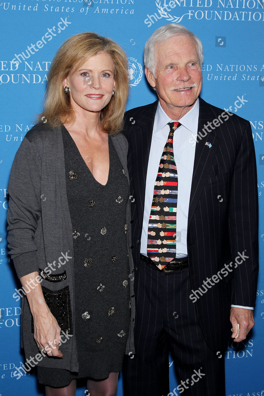 Catherine Crier Ted Turner Editorial Stock Photo - Stock Image ...