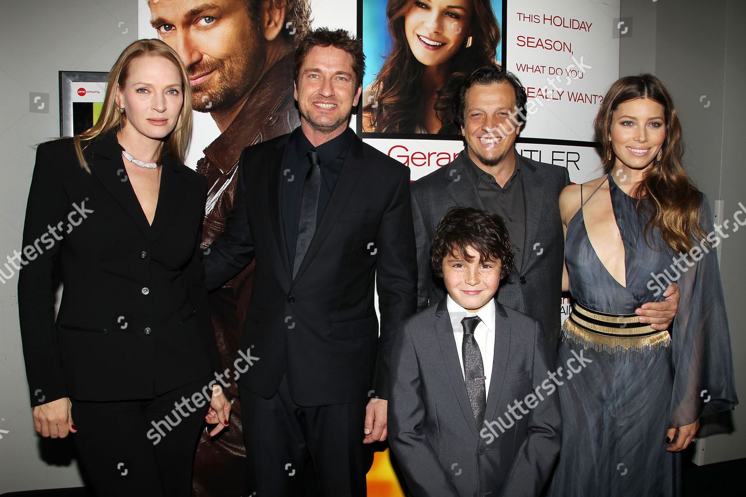 Uma Thurman Gerard Butler Noah Lomax Editorial Stock Photo - Stock ...