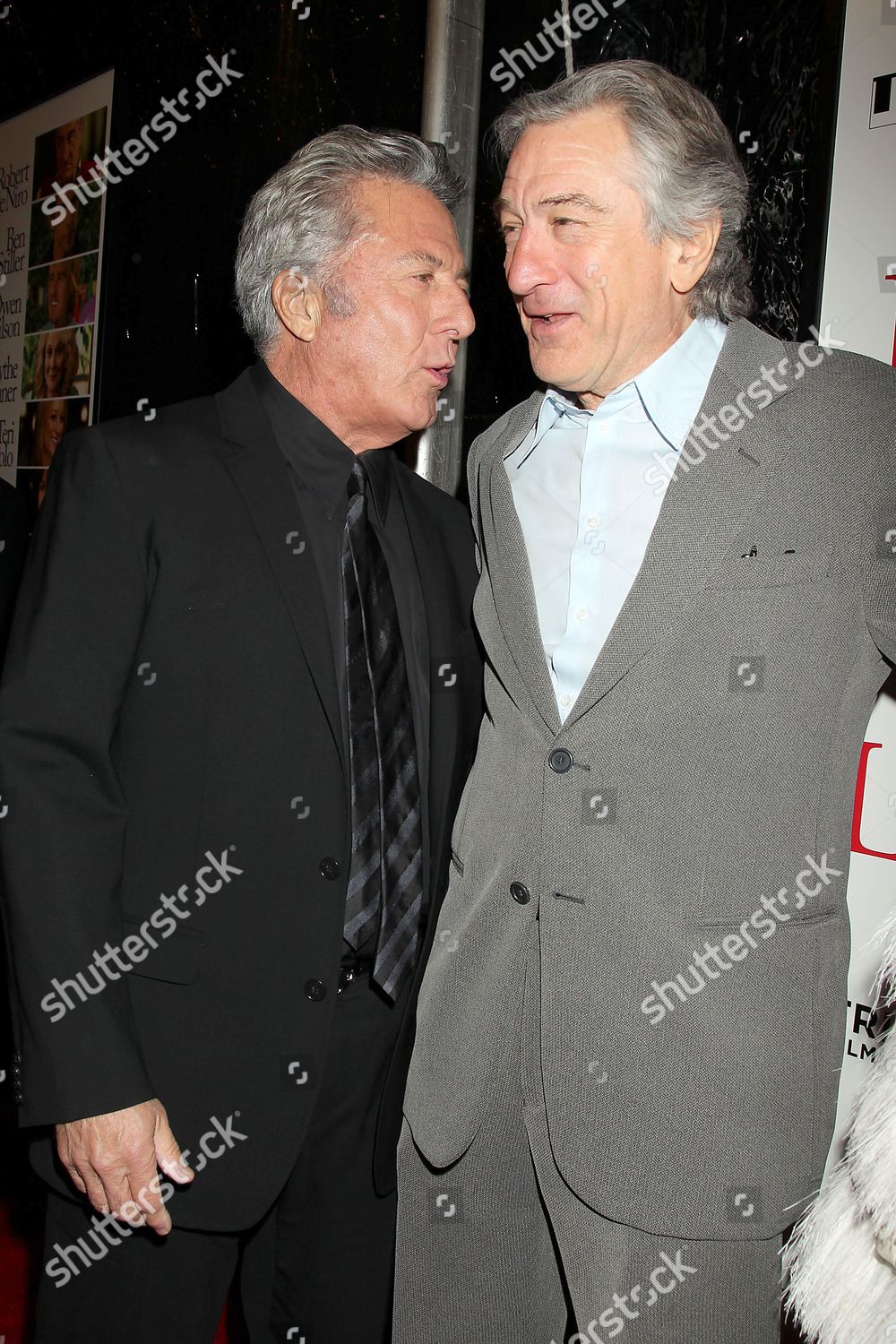 Dustin Hoffman Robert De Niro Editorial Stock Photo Stock Image