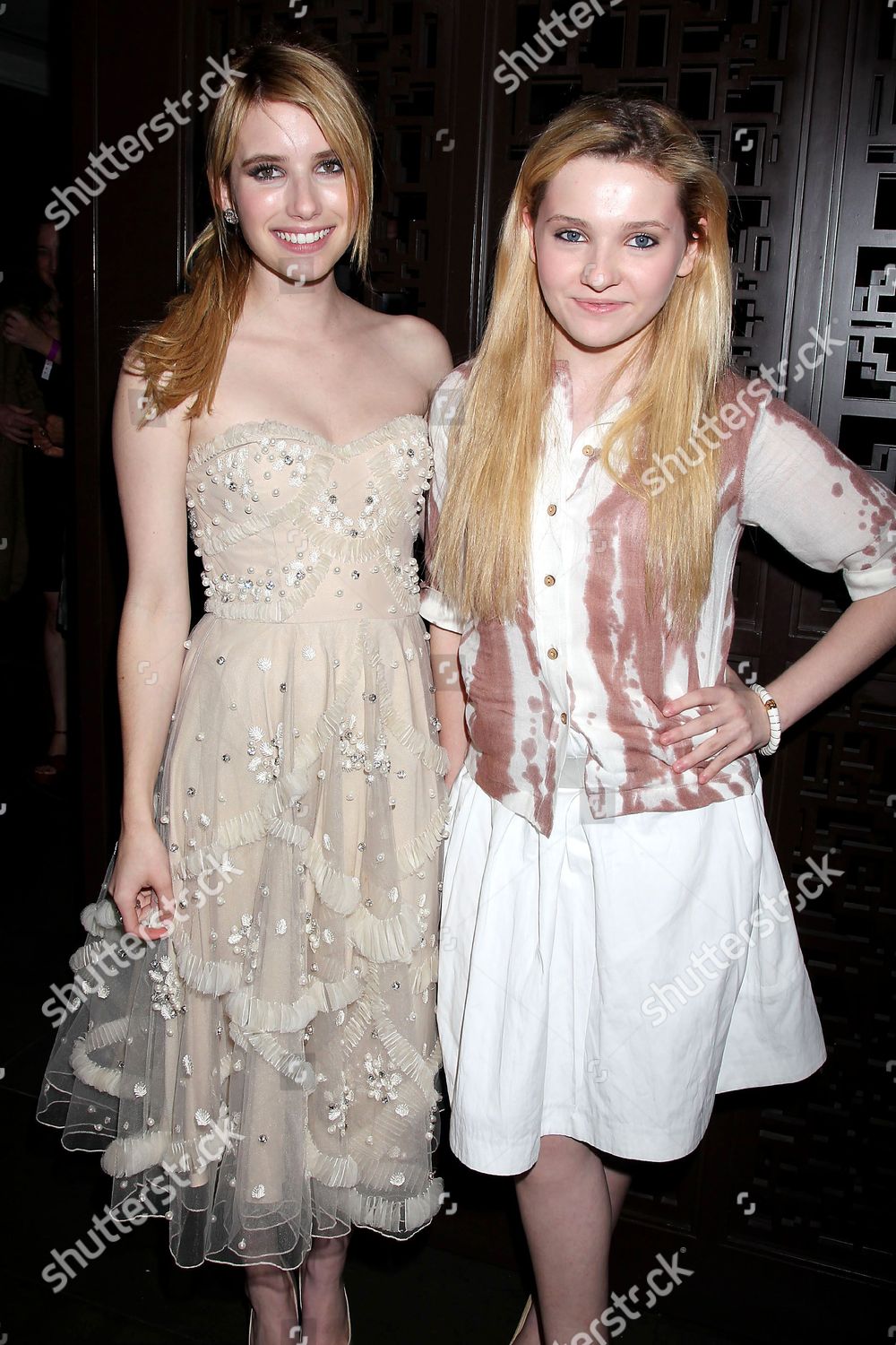 Emma Roberts Abigail Breslin Editorial Stock Photo - Stock Image ...