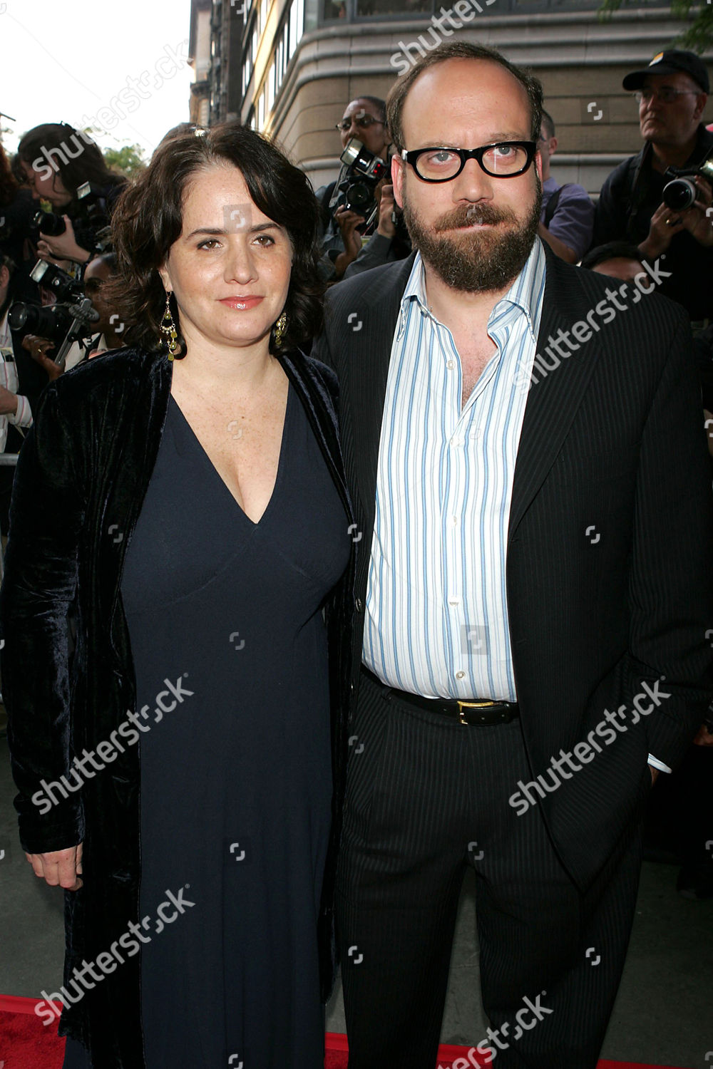 Paul Giamatti Wife Elizabeth Cohen Editorial Stock Photo Stock Image