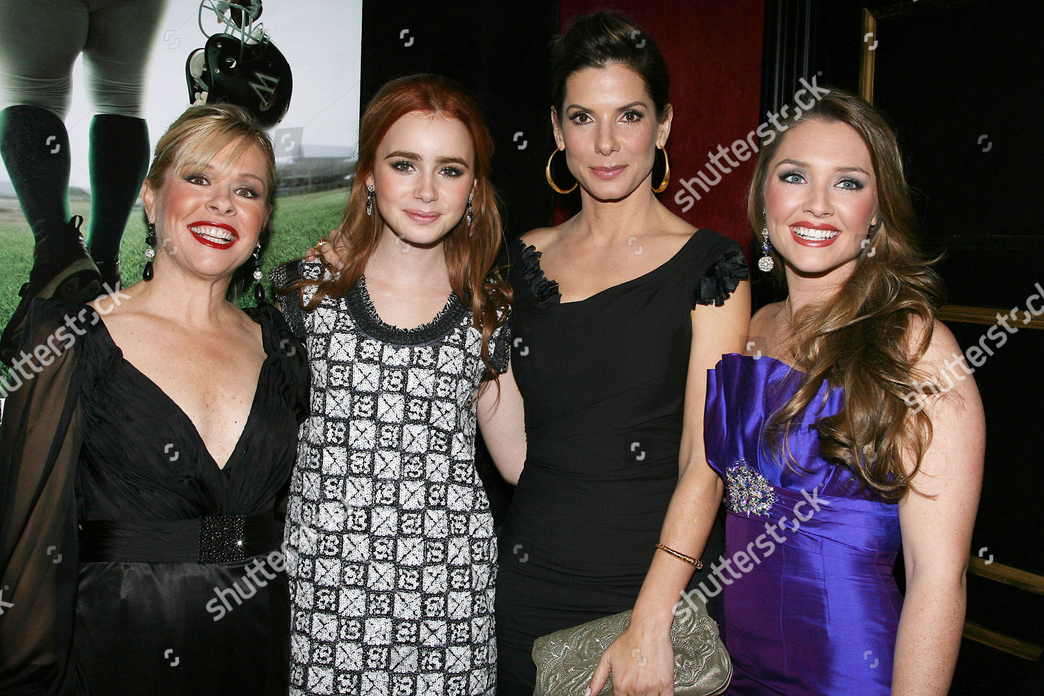 Leigh Anne Tuohy Lily Collins Sandra Editorial Stock Photo - Stock Image | Shutterstock