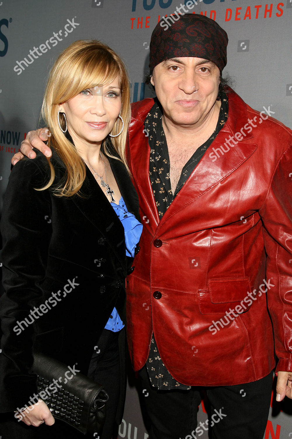 Steve Van Zandt Wife Maureen Van Editorial Stock Photo - Stock Image ...