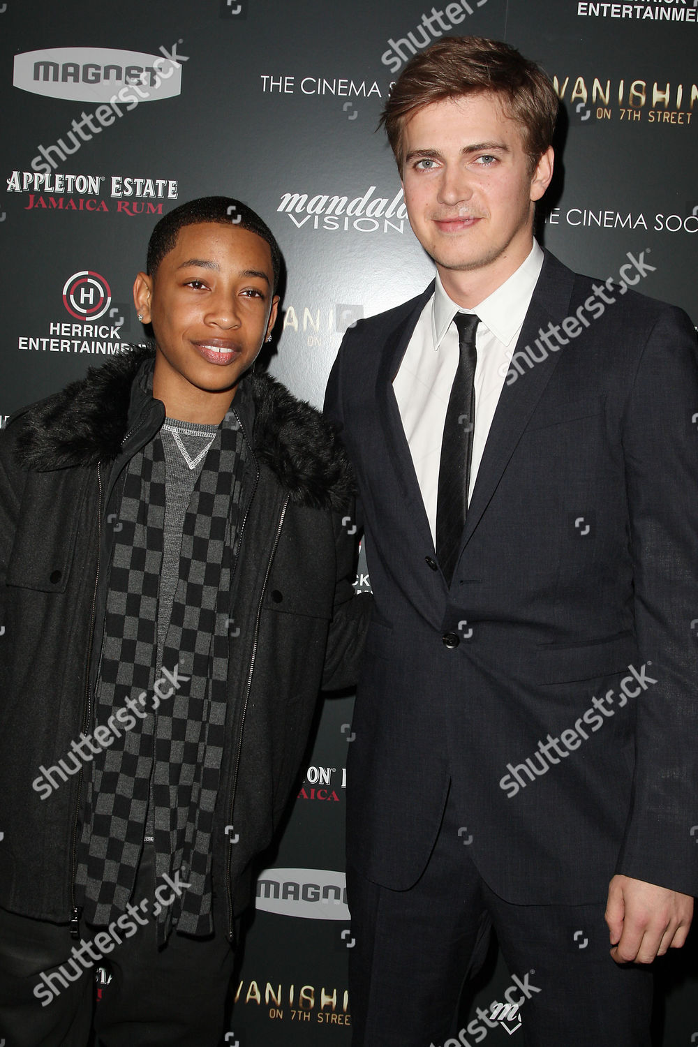 Jacob Latimore Hayden Christensen Editorial Stock Photo - Stock Image ...