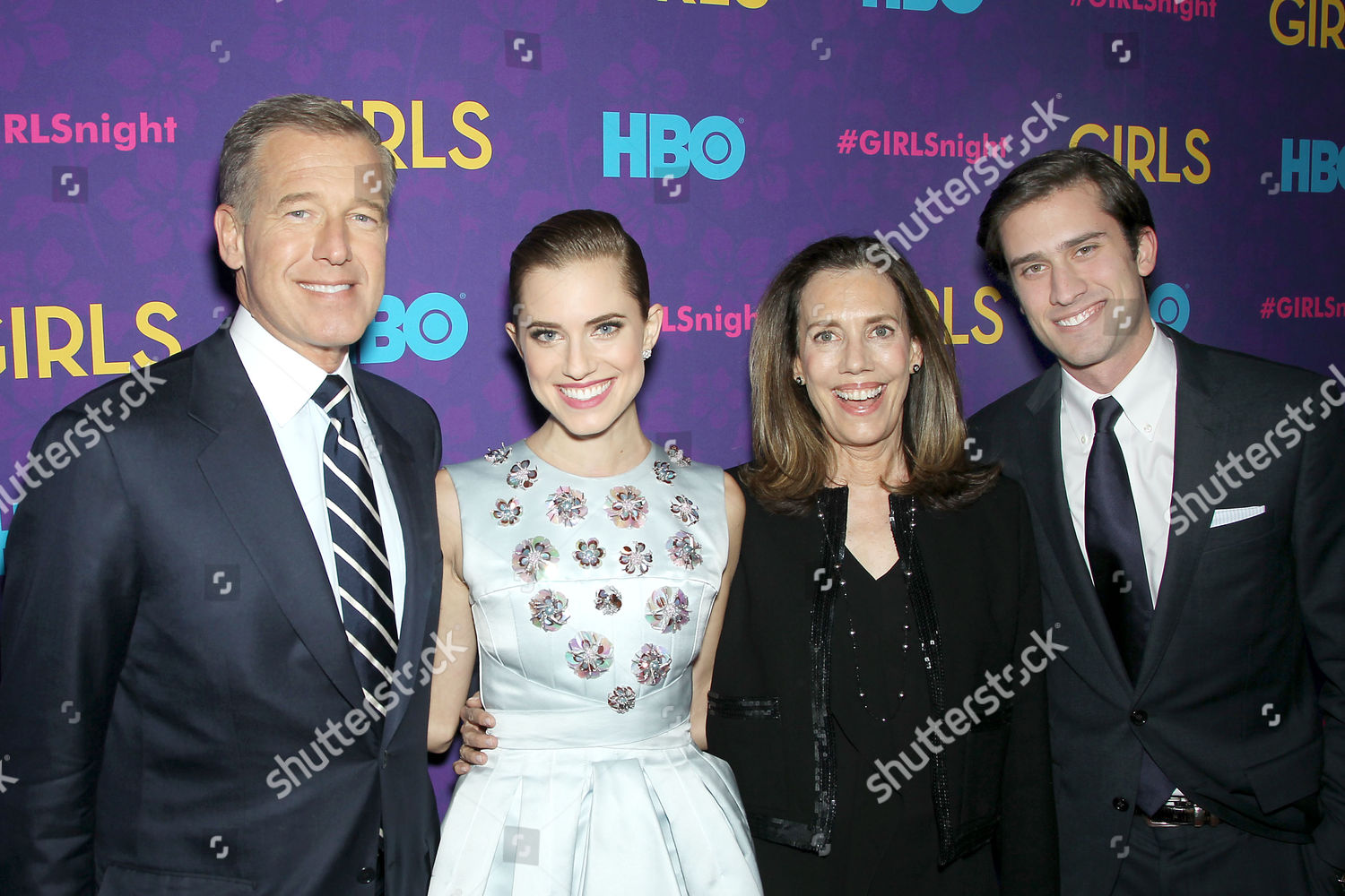 Brian Williams Allison Williams Jane Stoddard Editorial Stock Photo ...