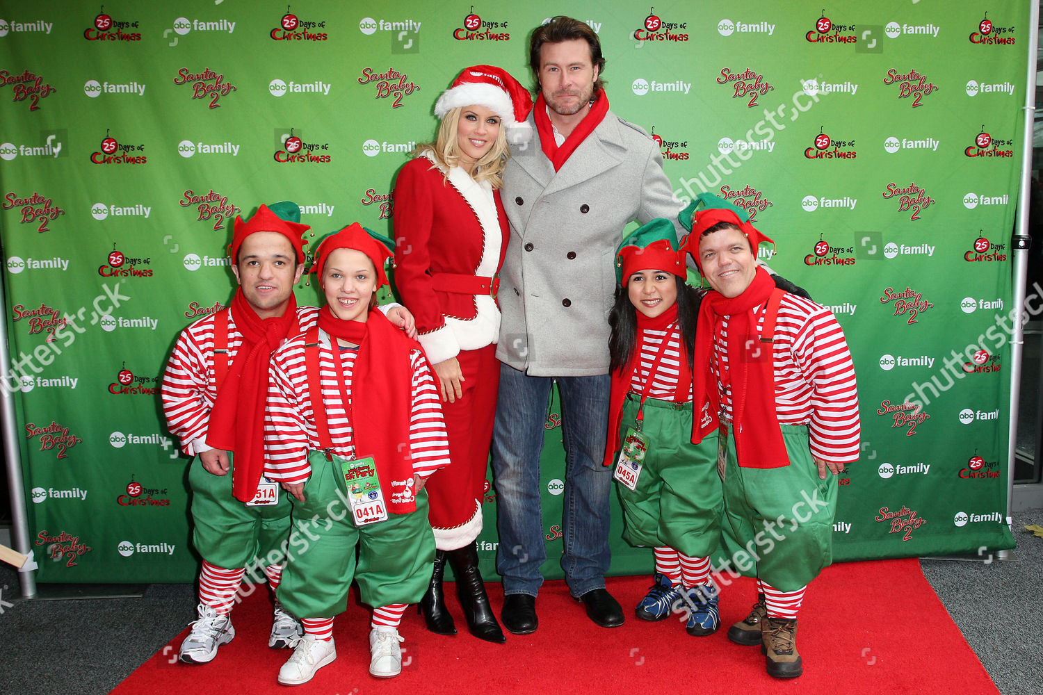 Jenny Mccarthy Dean Mcdermott Santas Elves Editorial Stock Photo Stock Image Shutterstock