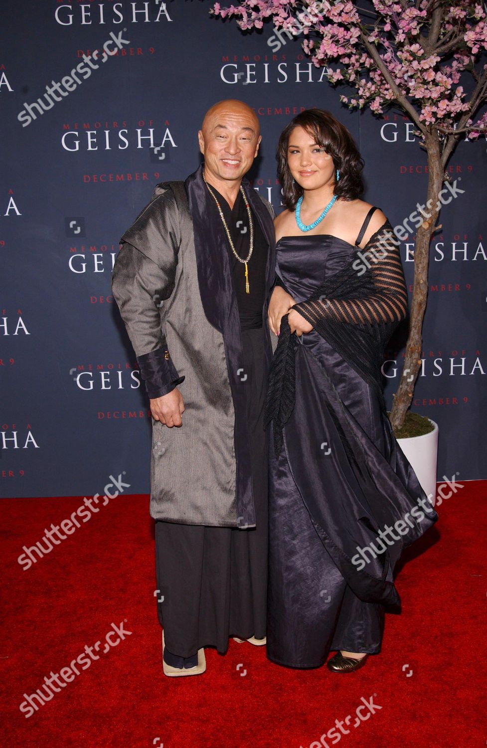 Cary Hiroyuki Tagawa Daughter Brynne Editorial Stock Photo Stock