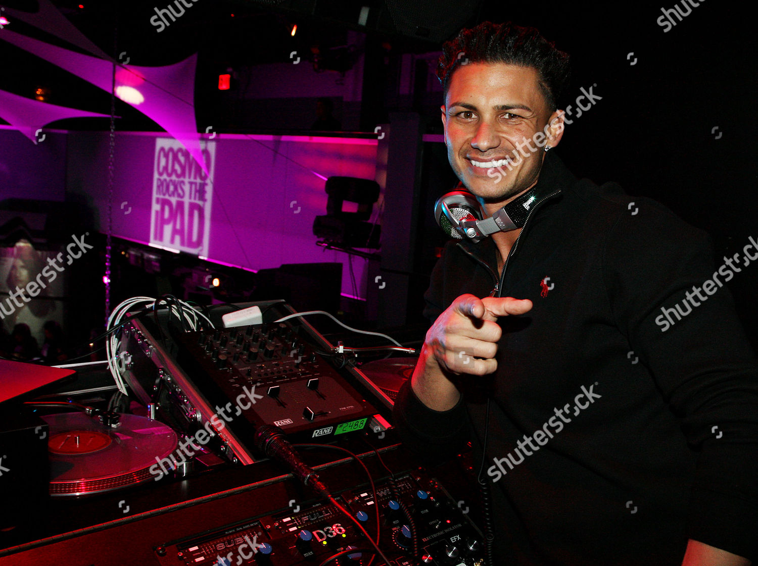 Paul Delvecchio Dj Pauly D Editorial Stock Photo - Stock Image