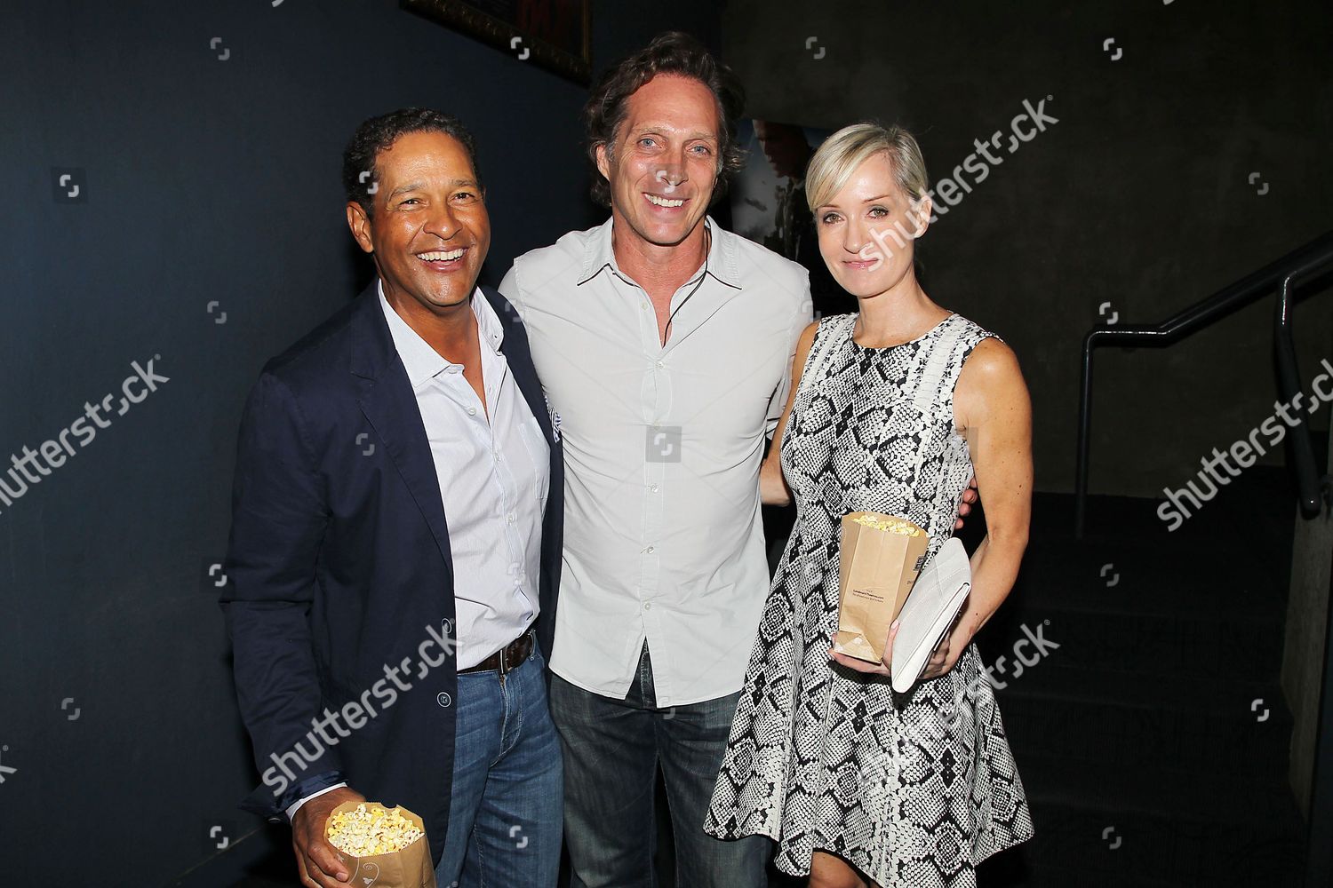 Bryant Gumbel William Fichtner Hilary Quinlan Editorial Stock Photo