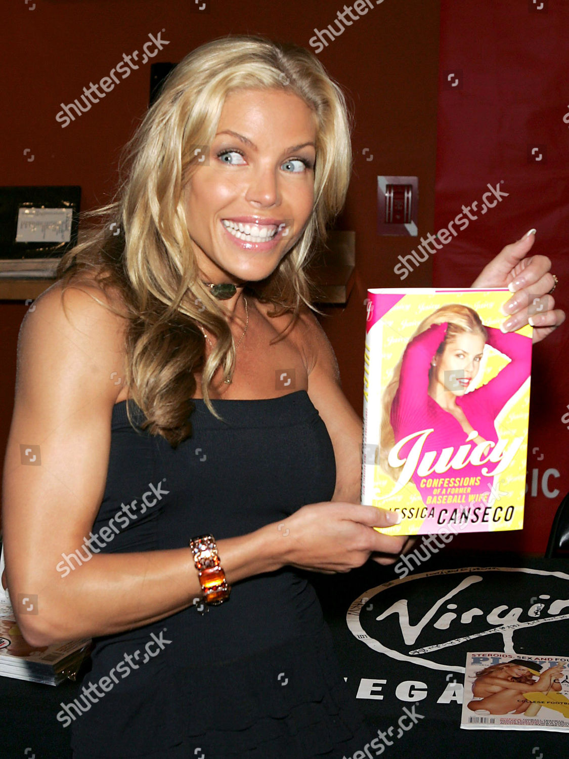 Jessica Canseco Signs Copies Her Book Editorial Stock Photo - Stock Image Shutterstock