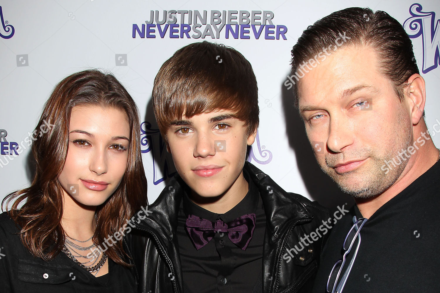 Hailey Baldwin Justin Bieber Stephen Baldwin Editorial Stock