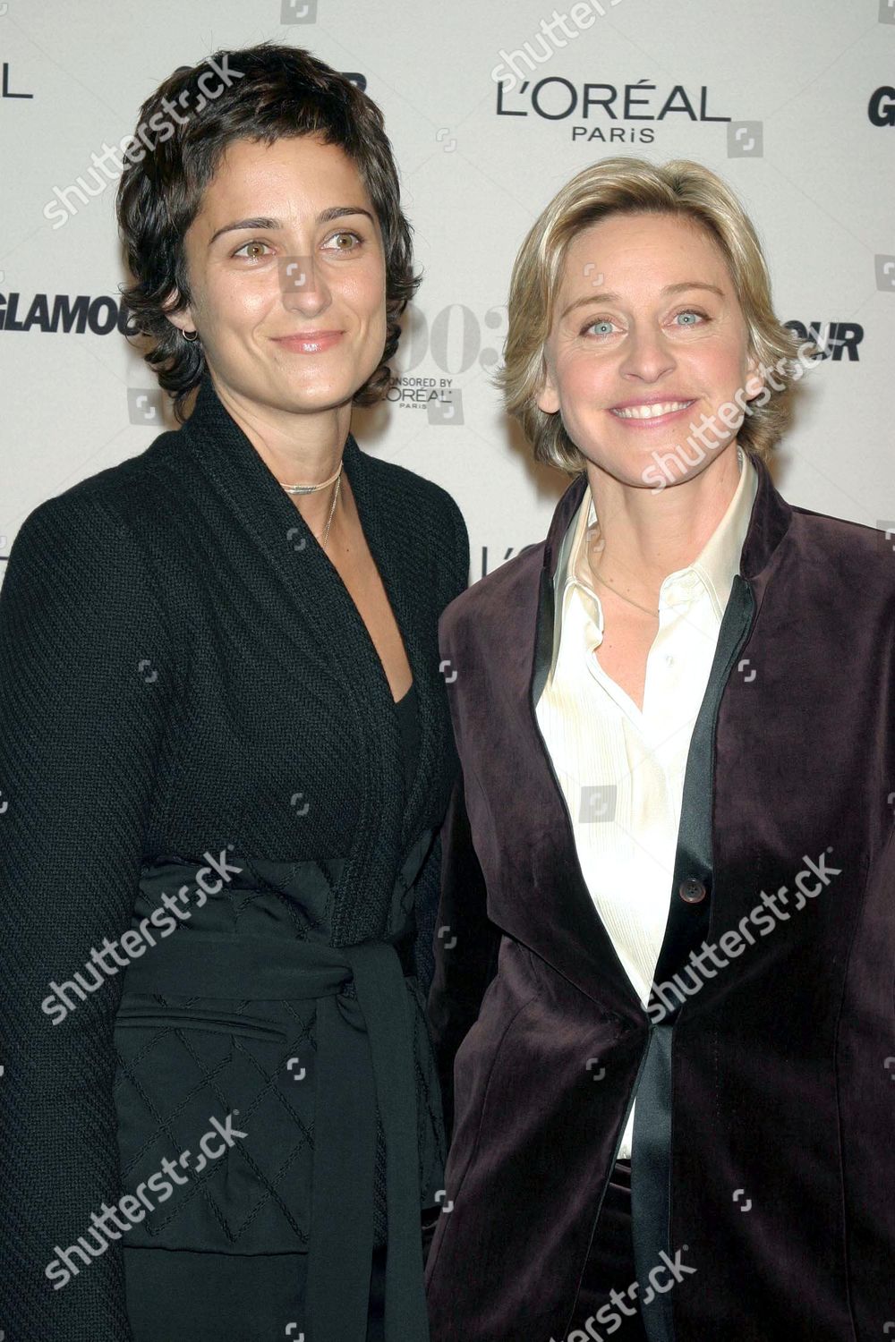 Alexandra Hedison Ellen Degeneres Editorial Stock Photo Stock Image