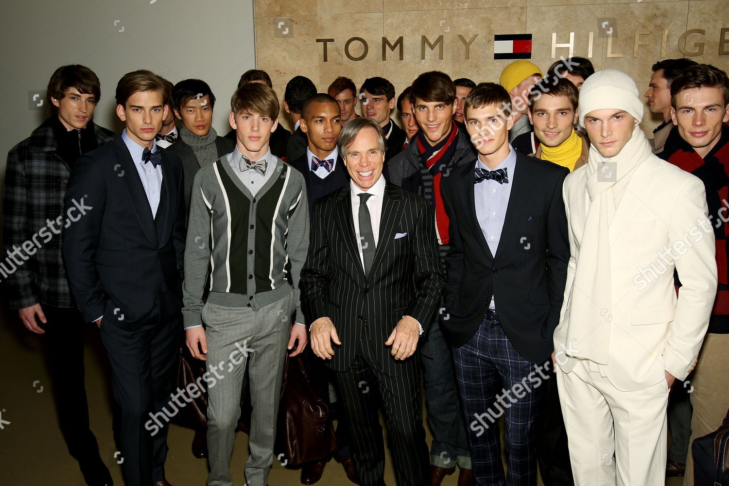 Tommy Hilfiger Male Models Editorial Stock Photo - Stock Image ...