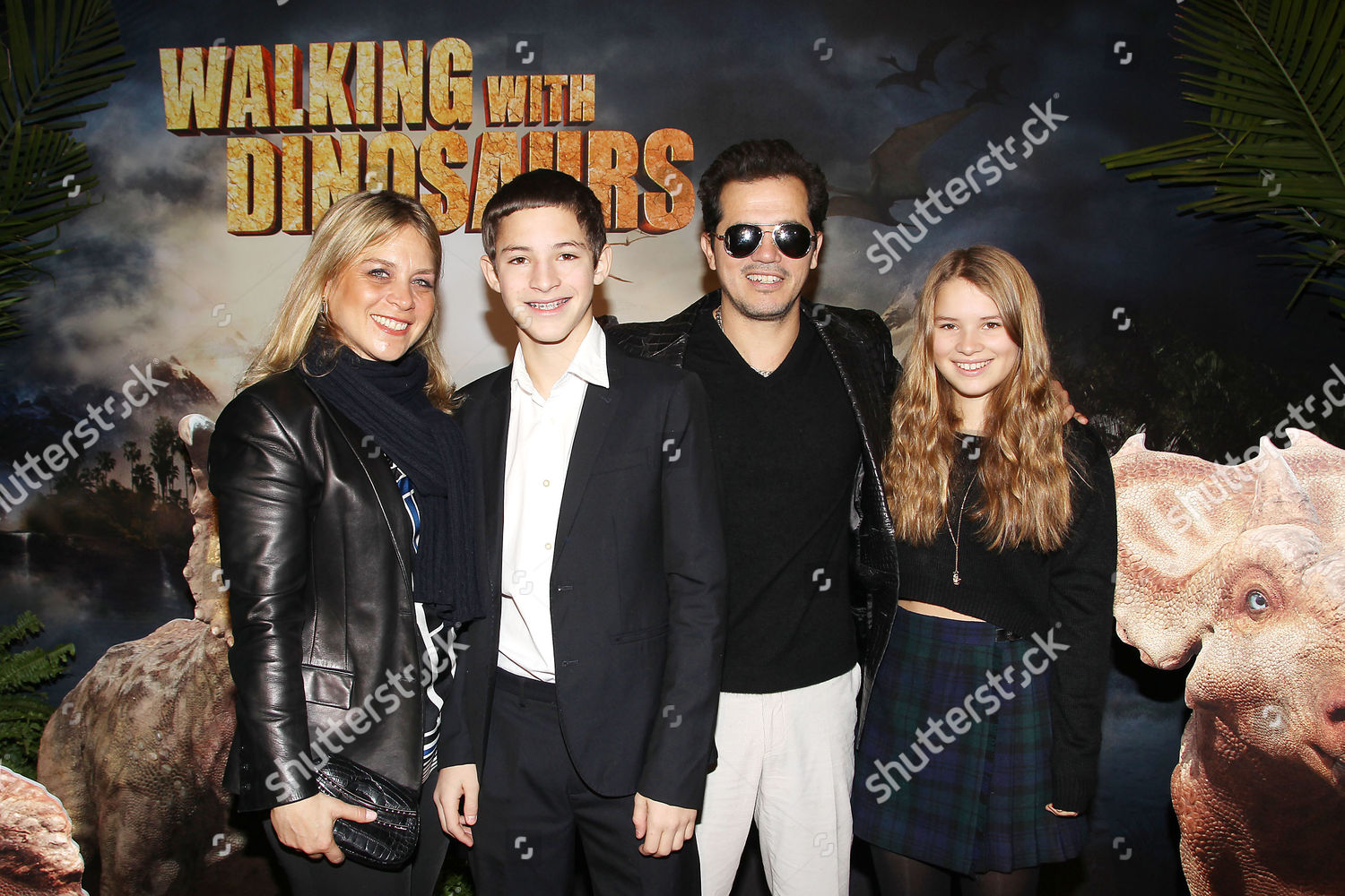 Justine Maurer John Leguizamo Children Lucas Editorial Stock Photo