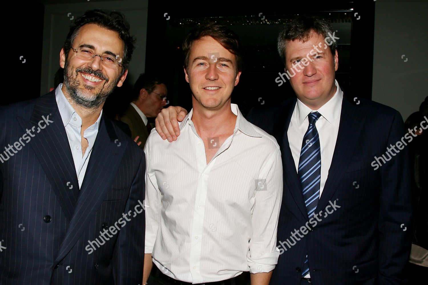 David Mimran Edward Norton Jordan Schur Editorial Stock Photo - Stock ...