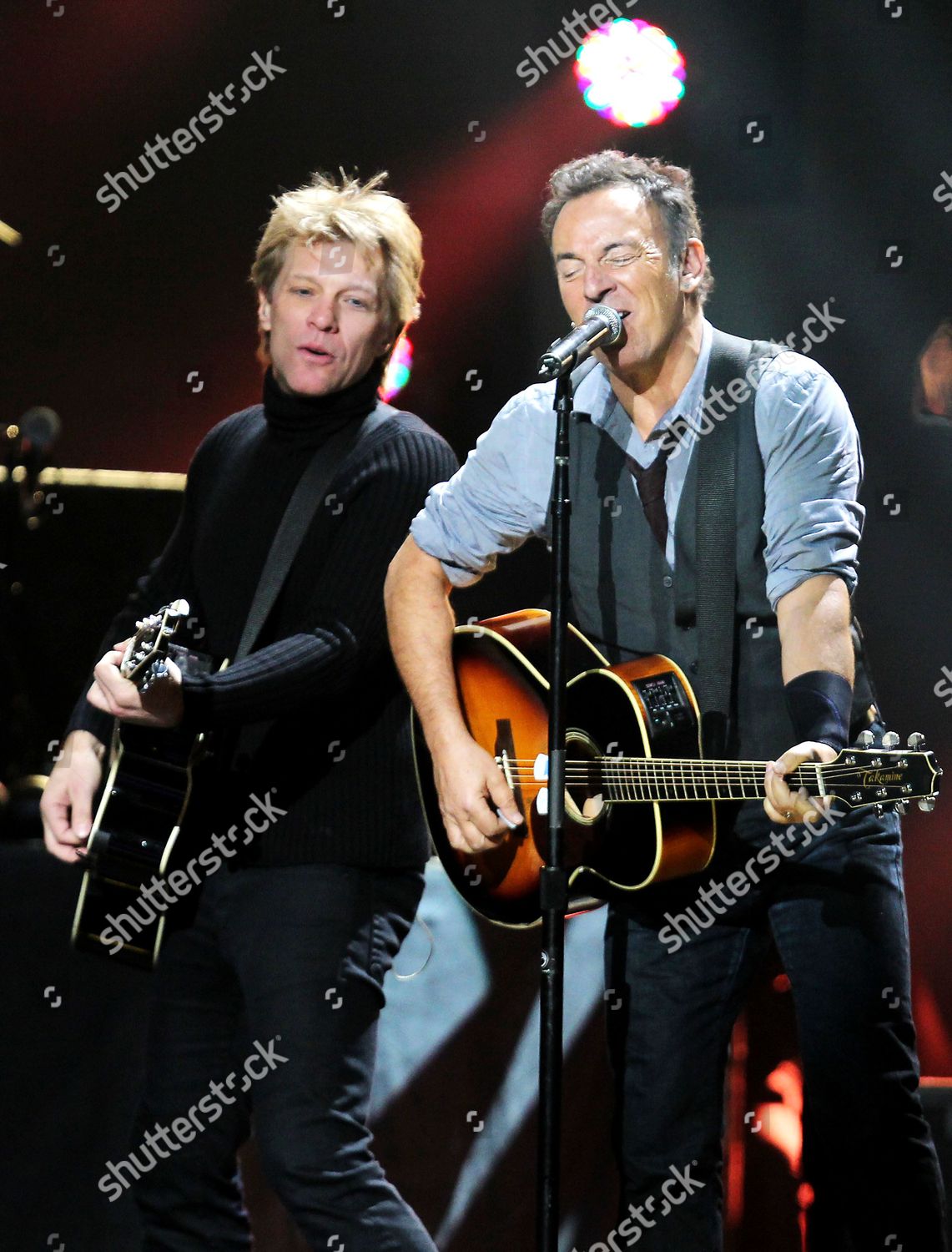 Jon Bon Jovi Bruce Springsteen Editorial Stock Photo - Stock Image ...