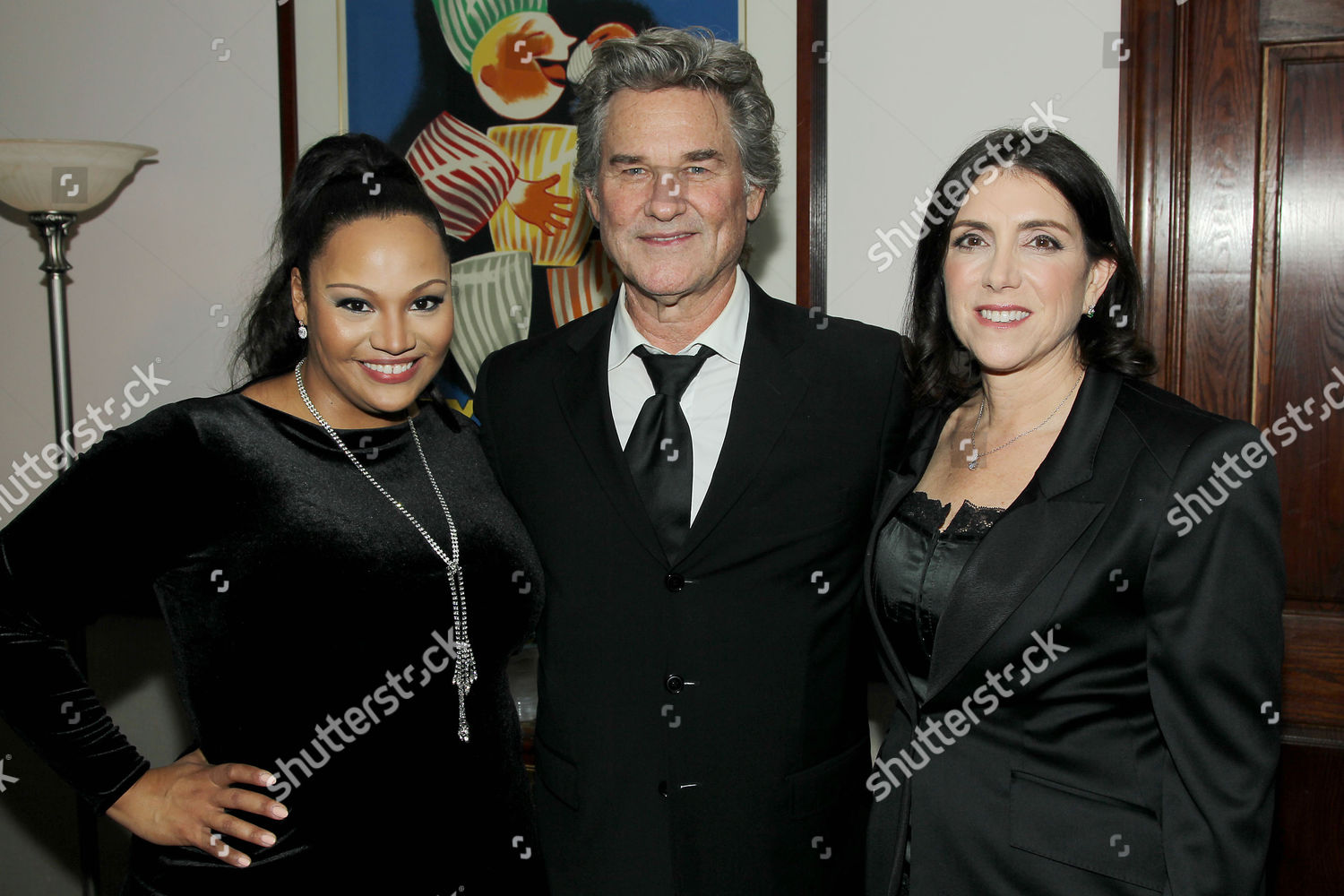 Dana Gourrier Kurt Russell Stacey Sher Editorial Stock Photo - Stock ...