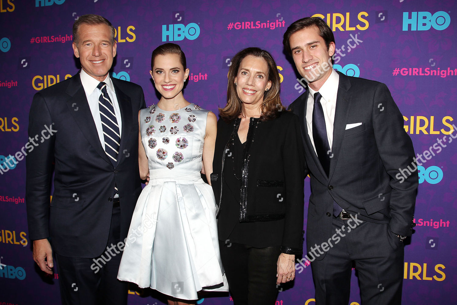 Brian Williams Allison Williams Jane Stoddard Editorial Stock Photo ...