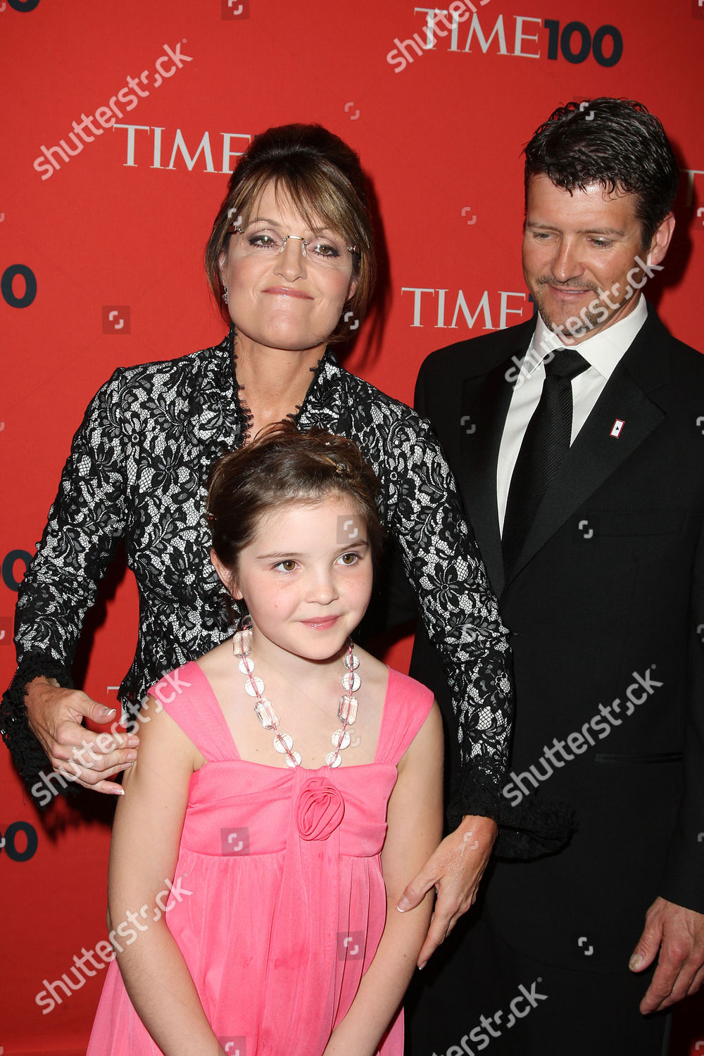 Sarah Palin Todd Palin Daughter Piper Editorial Stock Photo Stock
