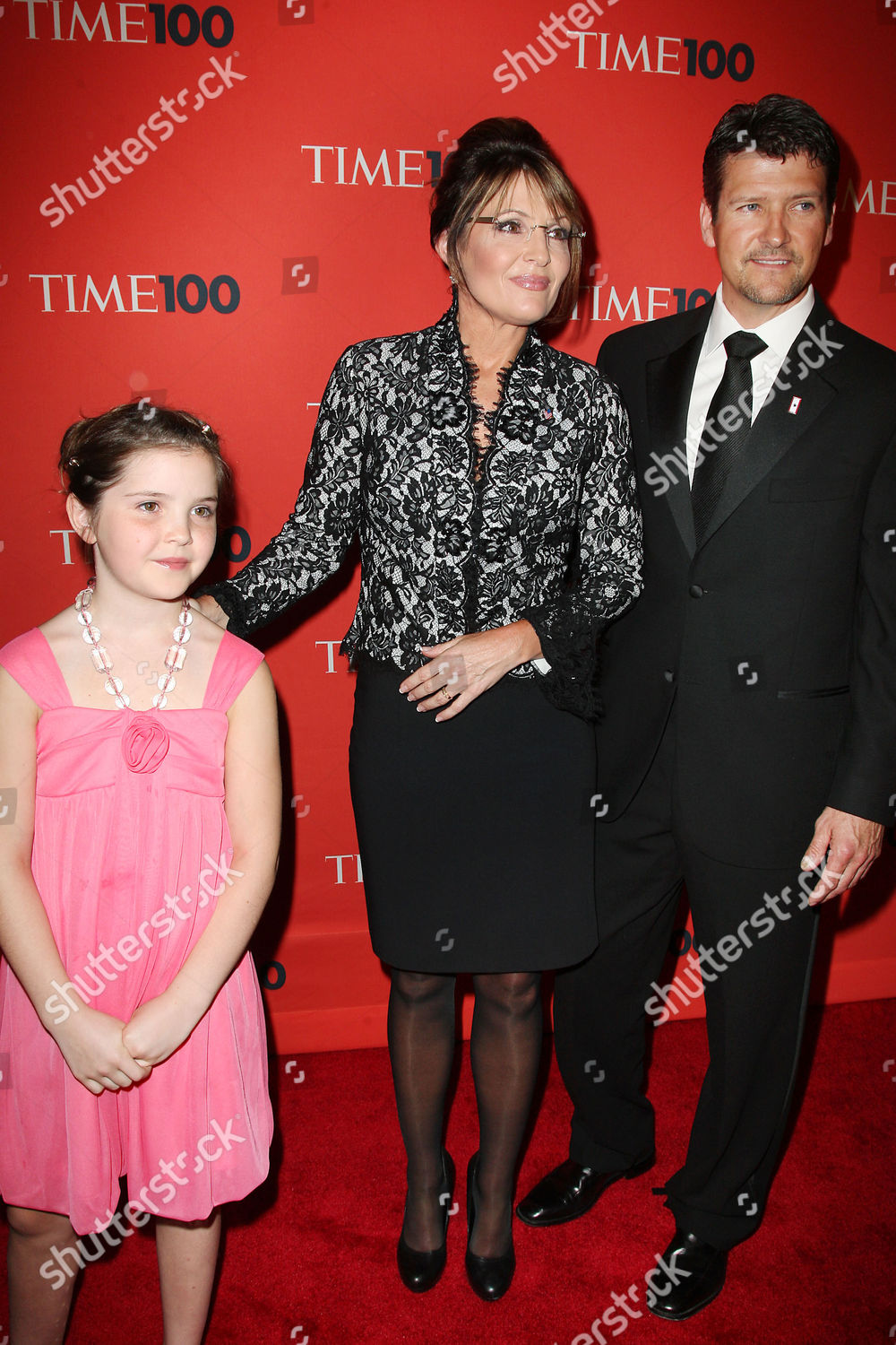 Sarah Palin Todd Palin Daughter Piper Editorial Stock Photo Stock