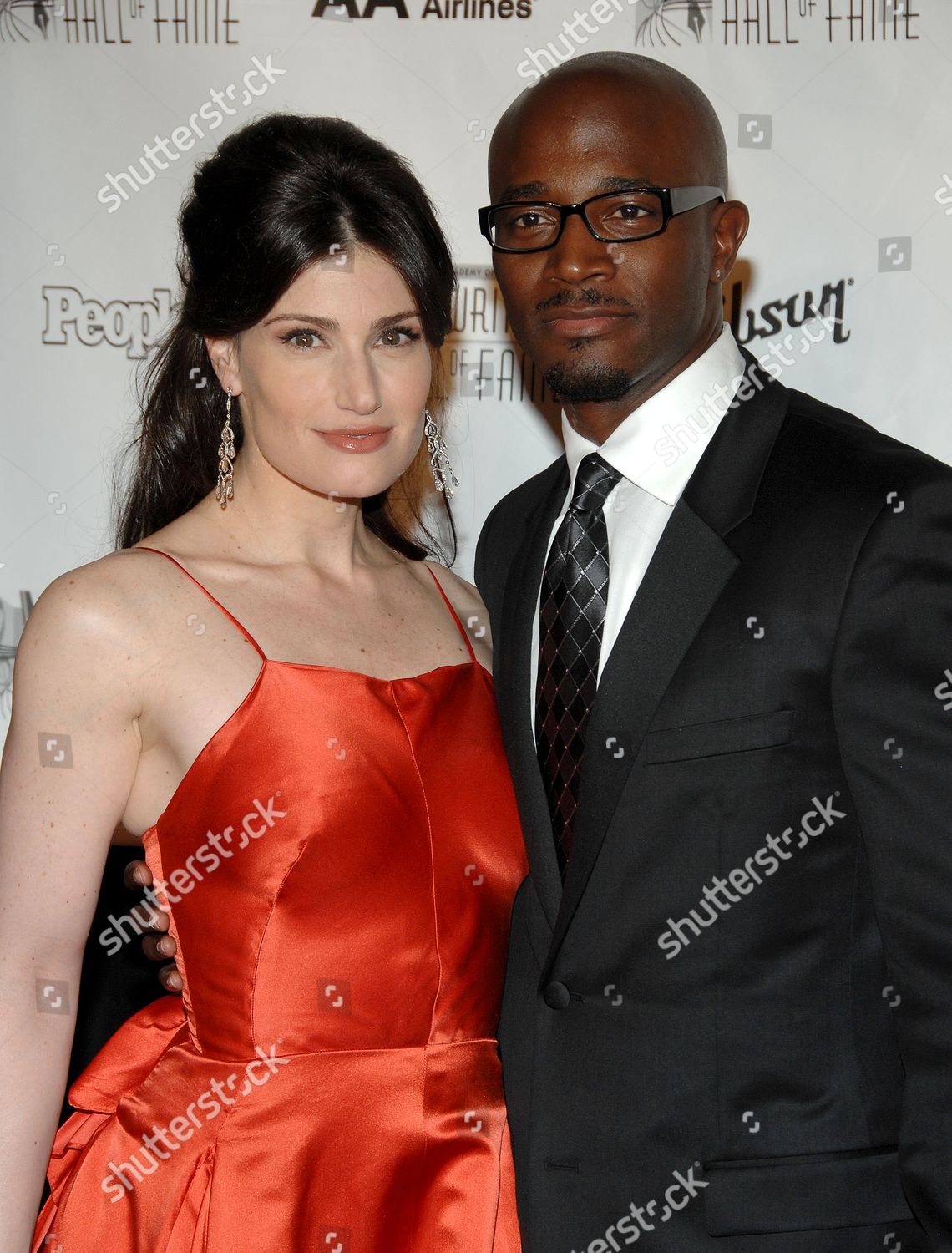 Idina Menzel Taye Diggs Editorial Stock Photo Stock Image Shutterstock