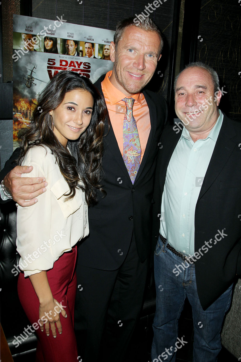 Emmanuelle Chriqui Renny Harlin Bill Clark Editorial Stock Photo Stock Image Shutterstock