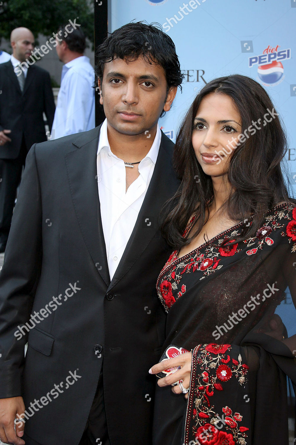 M Night Shyamalan Wife Bhavna Vaswani Editorial Stock Photo - Stock ...