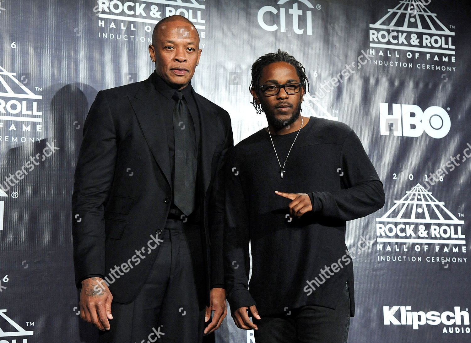 Kendrick Lamar Dr Dre Editorial Stock Photo - Stock Image