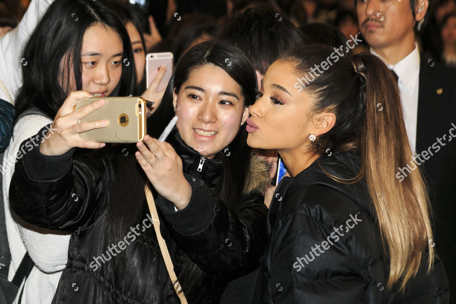 Ariana Grande Fans Editorial Stock Photo - Stock Image | Shutterstock