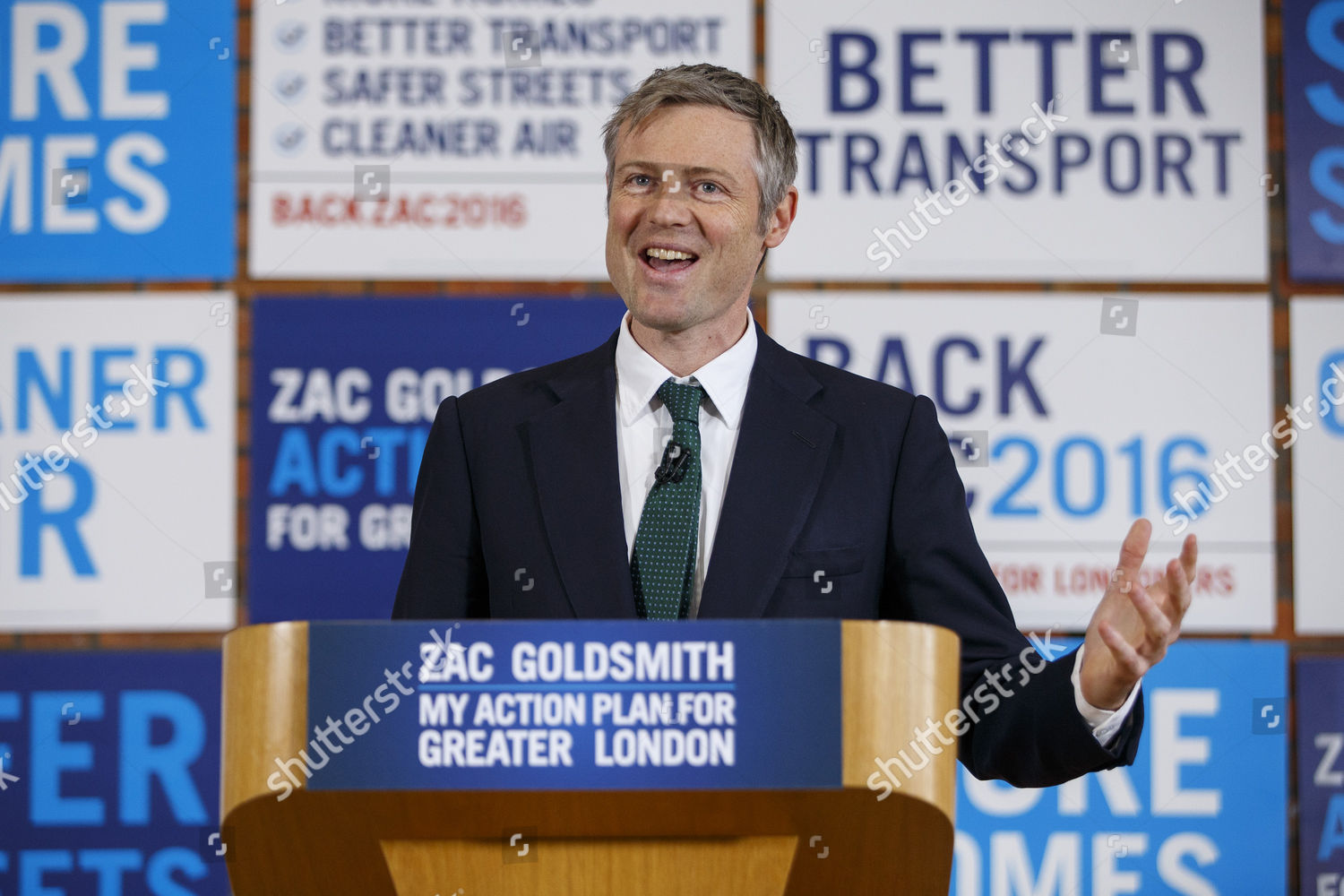 Conservatives Mayor London Candidate Zac Goldsmith Launching