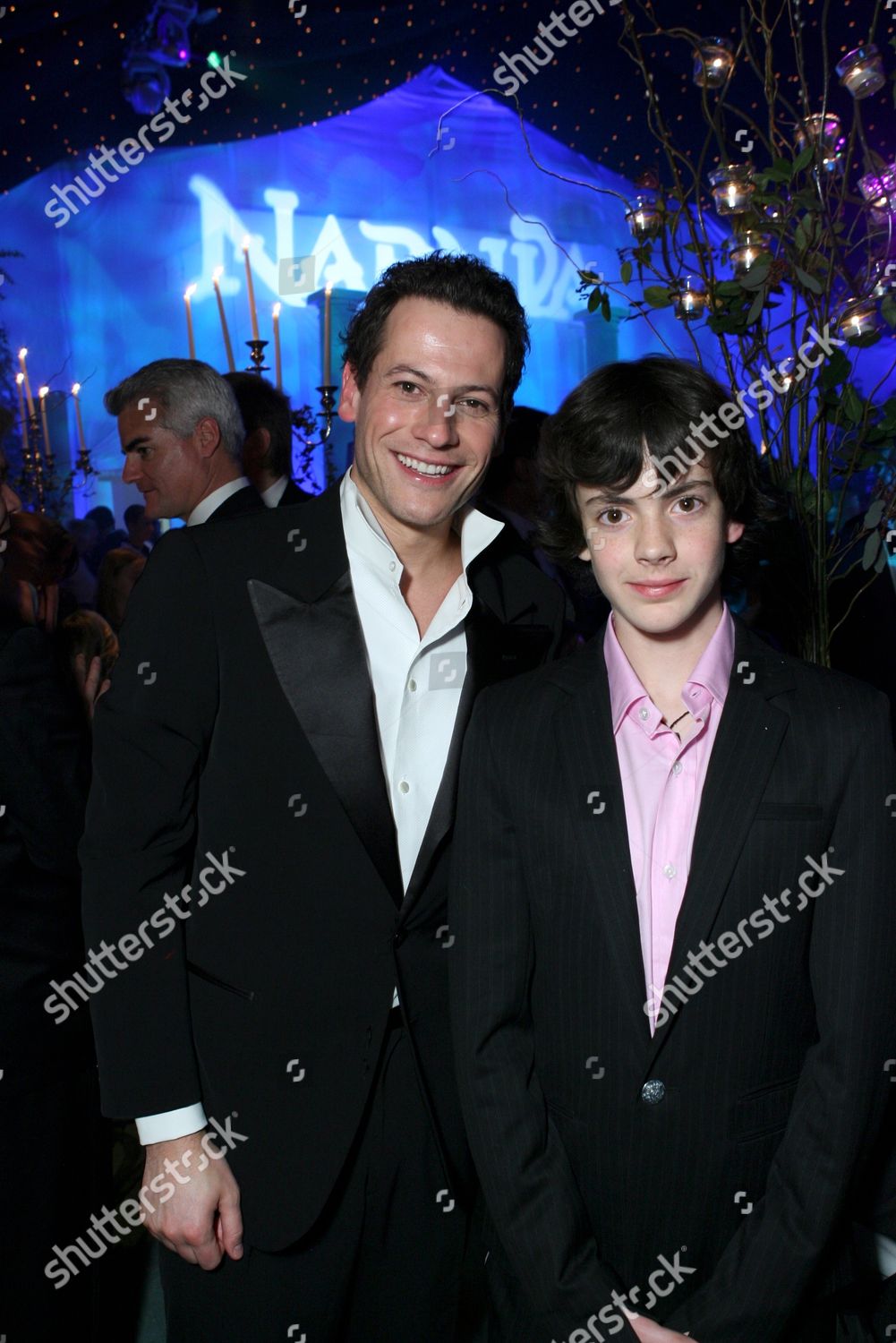 Ioan Gruffudd Skandar Keynes Editorial Stock Photo Stock Image