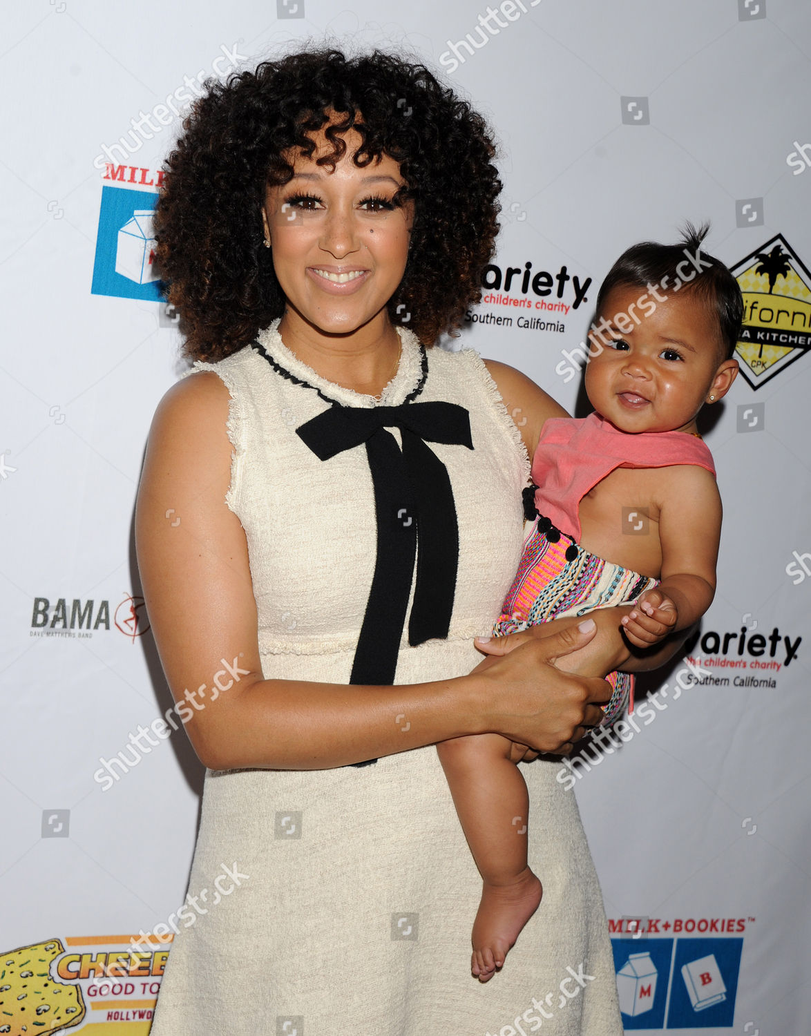 Tamera Mowryhousley Daughter Ariah Talea Housley Editorial Stock Photo