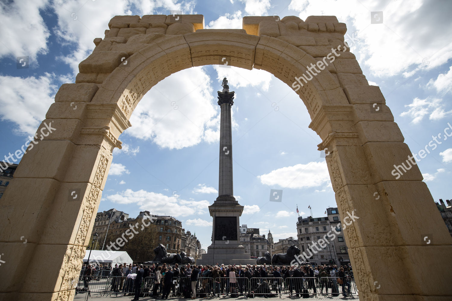 Palmyra Arch Unveiling Editorial Stock Photo - Stock Image  Shutterstock