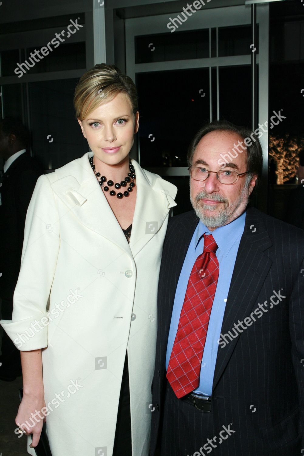 Charlize Theron Dr Richard Klausner Editorial Stock Photo Stock Image