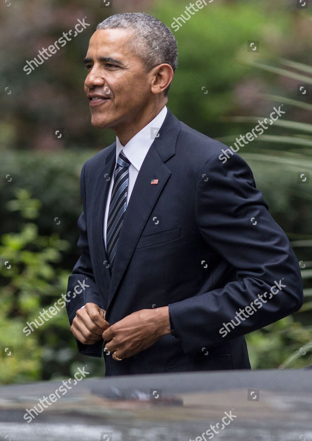 Barack Obama 10 Downing Street London Editorial Stock Photo - Stock ...