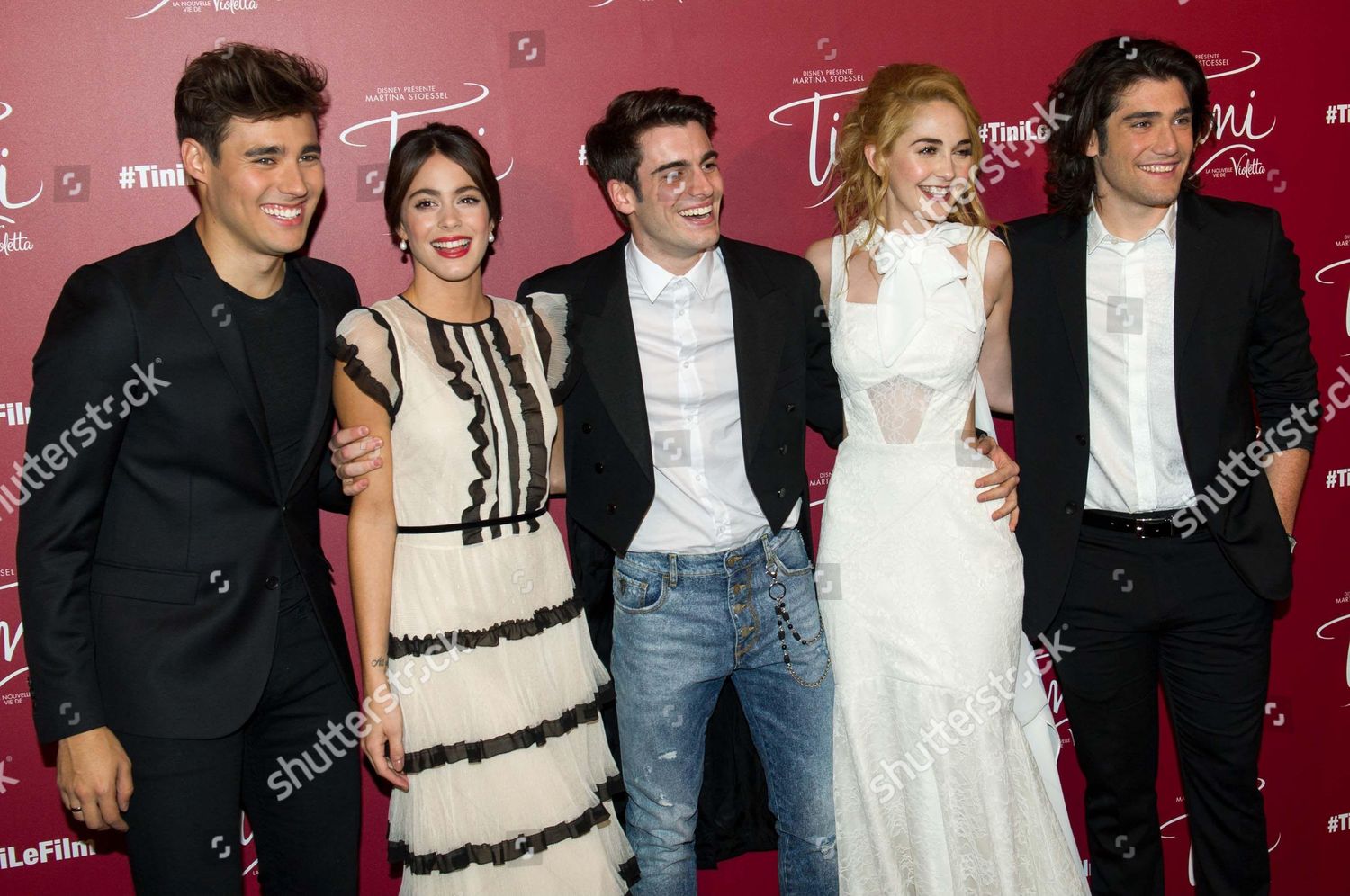 Jorge Blanco Martina Stoessel Guest Mercedes Lambre Editorial Stock Photo Stock Image Shutterstock