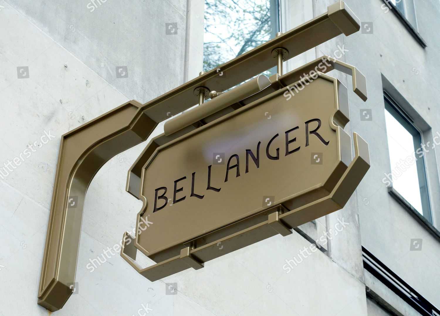 Bellanger Restaurant Islington Green London Britain Editorial Stock ...