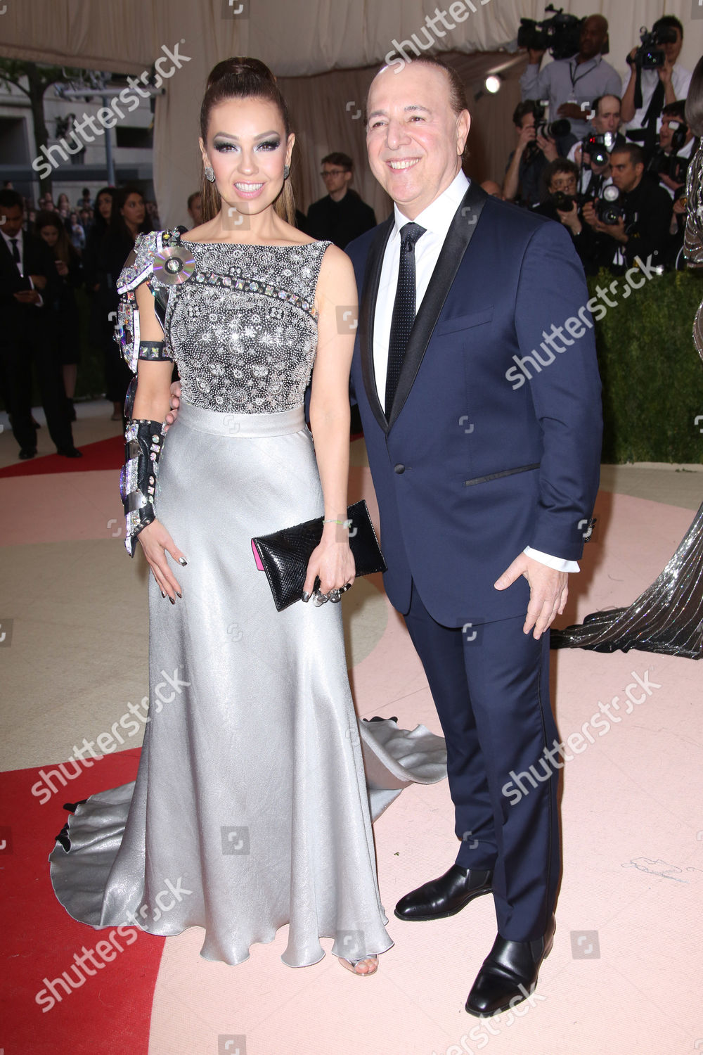 Thalia Tommy Mottola Editorial Stock Photo - Stock Image | Shutterstock