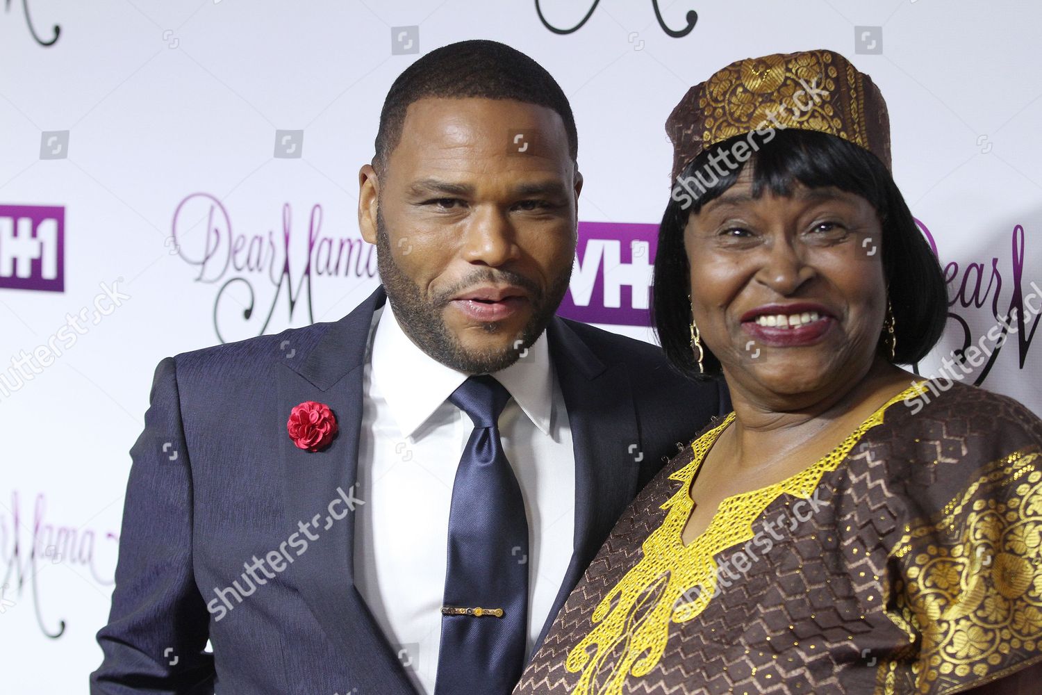 Anthony Anderson His Mother Doris Bowman Editorial Stock Photo - Stock ...